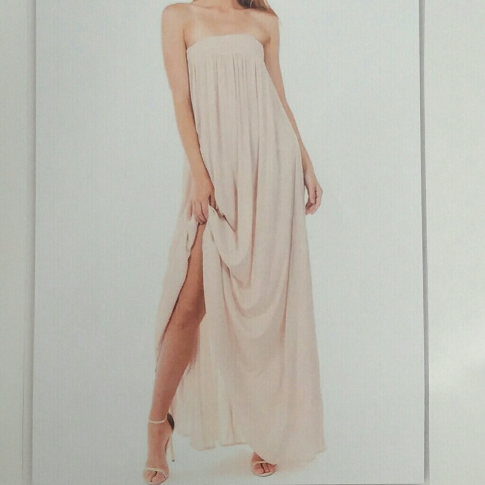 Long tube flowy dress
